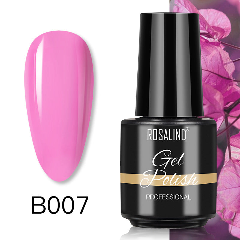 Rosalind New Pure Color Nail Polish 7ML Plastic Bottle Rosalind New Pure Color Nail Polish 7ML Plastic Bottle